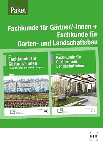 Produktbild Paketangebot Fachkunde für Gärtner + Fachkunde für Garten- und Landschaftsbau