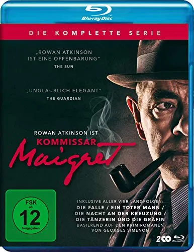 Kommissar Maigret - Die komplette Serie [Blu-ray] - Filme, spannende Krimiserie mit fesselnden Fällen und tiefgründigen Charakteren, ideal für Krimifans.