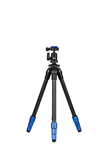 Benro Slim TSL08CN00 Carbon Stativ Kit mit Kugelkopf N00 - Leichtes Carbon-Stativ für Fotografen, ideal für Reisen und Outdoor-Einsätze mit stabilem Kugelkopf.