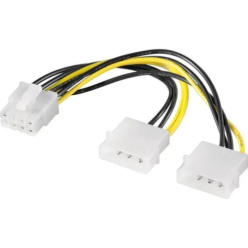 MicroConnect Netzteil (15 cm, 3 Pin, 4 pin PWM) (PI02015)
