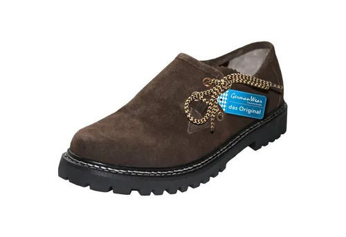 German Wear GW1812-VLG Ziegenleder Haferlschuh Trachtenschuhe Haferlschuhe Rahmengenäht Handmachart Ziegenleder