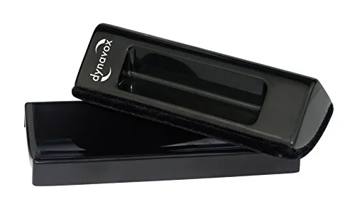 Dynavox Samt Reinigungspuk schwarz Schallplatten Reinigung / Velvet Record Brush
