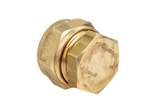 bevo Steckfitting Klemmringverbinder für Kupferrohr, Endkupplung, DVGW, Ø 18 mm