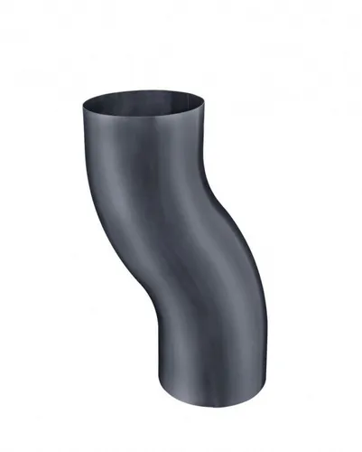 GRÖMO ALUSTAR Sockelknie Anthrazit ø100, SX (glatt), 82661 von GRÖMO