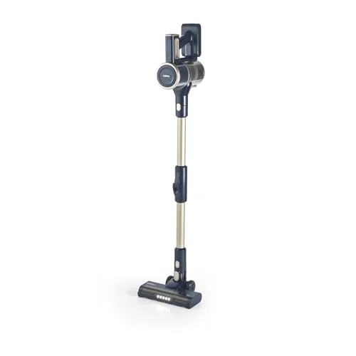 Beldray Airoflex Akku-Staubsauger – 22,2V Lithium-Ionen, Flexibles Scharnier, Motorisierte LED-Bürste, Multizyklonale Saugkraft, 35 Min Laufzeit, 2 Geschwindigkeiten, Wandhalterung & 2-in-1 Werkzeug