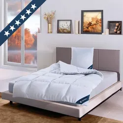 casimum Ganzjahres Daunendecke 135x200 cm – Premium 4 Jahreszeitenbettdecke aus 100% Gänsedaunen - Bettdecken aus 100% Gänsedaunen, allergikergeeignet und Made in Germany. Hohe Bauschkraft für optimale Klimaregulation und ganzjährige Nutzung.