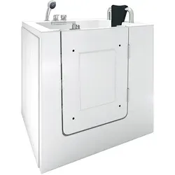 AcquaVapore Senioren Sitzbadewanne S02-C-R 100x78 cm