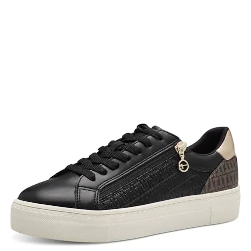 Tamaris Sneaker 1-23313-41 048 - Bequeme Alltagsbegleiter - Damen-Ballerinas mit herausnehmbarem Fußbett und atmungsaktivem Materialmix für optimalen Komfort und individuelle Anpassung.