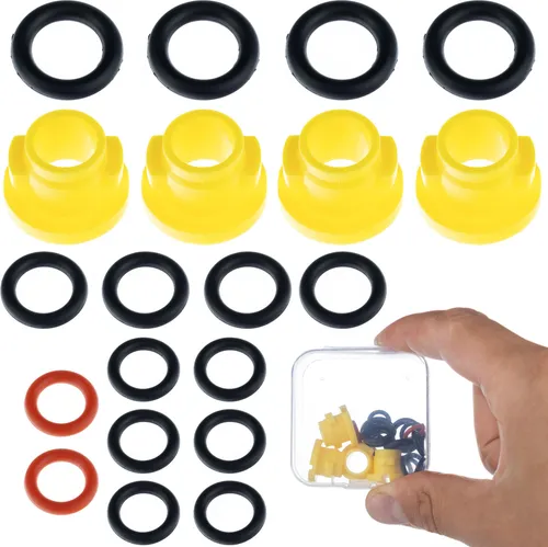 Rosfix Set Dichtungen – Ersatzteil für Hochdruckreiniger Kärcher K2–K7 | O-Ringe, Langlebig, Hitzebeständig, Einfache Montage