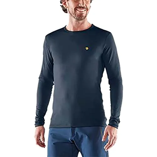 Fjällräven Herren Bergtagen Thinwool SS T-Shirt, Mountain Blue, XXL