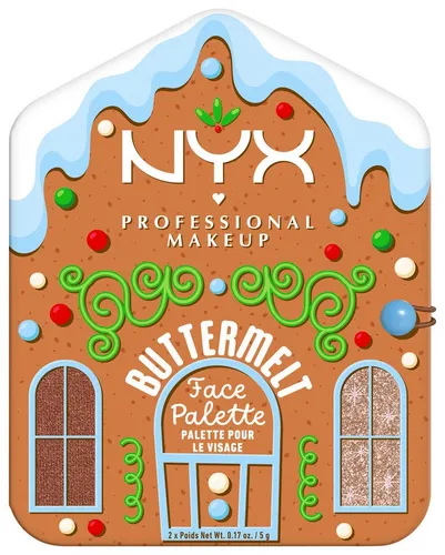 NYX PROFESSIONAL MAKEUP Make-up Set BUTTERMELT FACE PALETTE