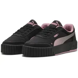 PUMA Carina Mia Satin Princess Sneakers Damen, Gr. 37 in pink von PUMA