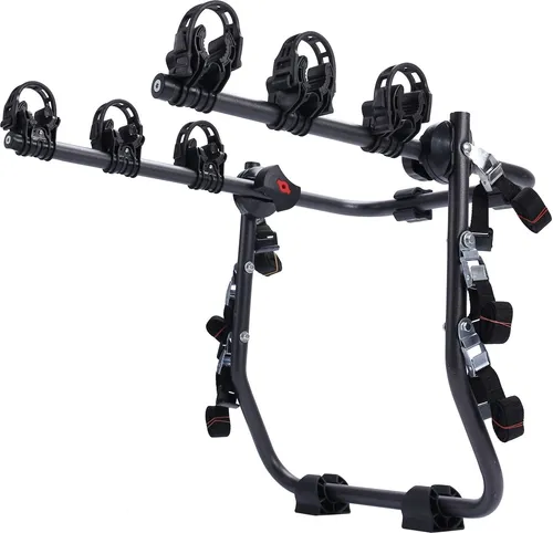 Heckträger Holiday Fahrradträger für Audi A6 (4B/C5) 97-04 - Fahrradträger für Audi A6 (4B/C5) 97-04, transportiert bis zu 3 Fahrräder sicher und schnell ohne Werkzeug. Ideal für Tourenrad, Rennrad, MTB und mehr. Kompakt und faltbar für einfache Lagerung.