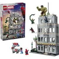 LEGO® Marvel Super Heroes 76350 - Großer Showdown: Spider-Man vs. Hulk - Vollständiges LEGO Set mit 534 Teilen für spannende Abenteuer. Ideal für Kinder ab 8 Jahren und Marvel-Fans. Fördert Kreativität und Geschicklichkeit beim Spielen.