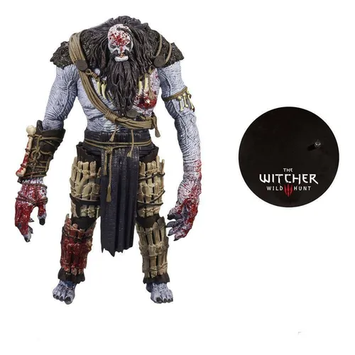 McFarlane Toys - The Witcher Megafig Actionfigur Ice Giant (Bloodied) 30 cm - Action- & Spielfiguren, detailreiche Ice Giant Figur aus The Witcher, ideal für Sammler und Fans der Reihe.