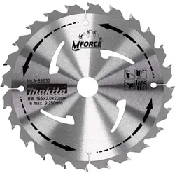 Sägeblatt M-force Hm-blatt 165mm 24 Zähne - Makita von Makita
