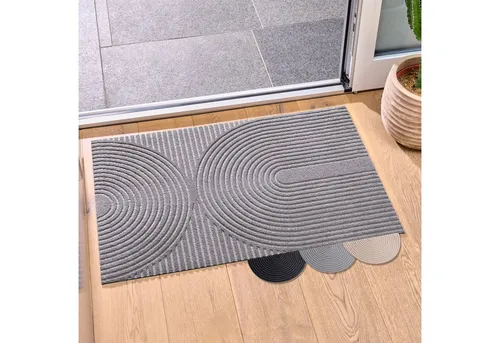 Blumtal Fußmatte 60x90 cm in grau von Blumtal