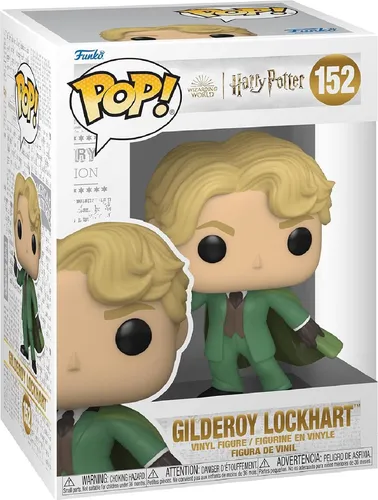 Harry Potter - Gilderoy Lockhart Funko Pop! Vinyl Figur 152, ca. 10 cm groß, perfektes Geschenk für Harry Potter Fans und Sammler