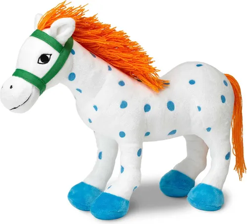 The purple old man - Stofftier Pippi's Pferd 30cm, weich und ideal zum Kuscheln für Kinder