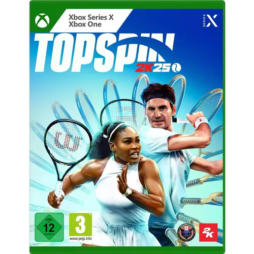 2K Games Top Spin 2K25 (Xbox Series X, Xbox One X, Xbox One S, DE) (101908)