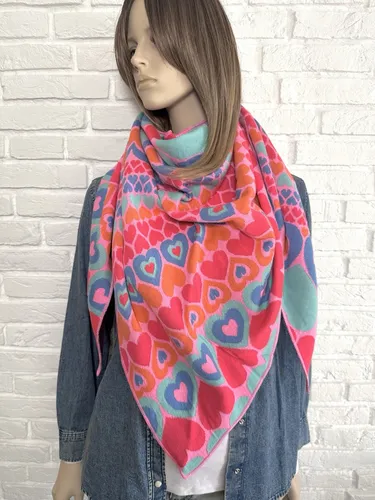 Dreieckstuch ZWILLINGSHERZ 