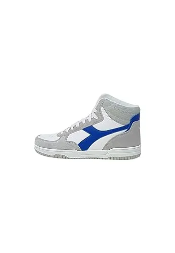 Diadora Herrenschuhe 178324 Raptor High SL - Weiß/Blau, 45 EU - Herren-Sneaker mit sportlichem Design und optimalem Tragekomfort, ideal für Freizeit und Sportaktivitäten.
