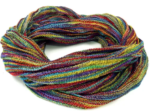 Guru-Shop Halstuch Weicher Loop Schal Stola, Magic Loopschal,..