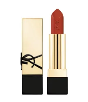 Yves Saint Laurent Rouge Pur Couture Refillable Lippenstift - Wild Cinnamon - Lippenstift mit intensiver Farbe und 16 Stunden Halt. Die cremige Textur sorgt für ein seidiges Finish und pflegt die Lippen mit 80% geschmeidigmachenden Inhaltsstoffen. Ideal für jeden Anlass!