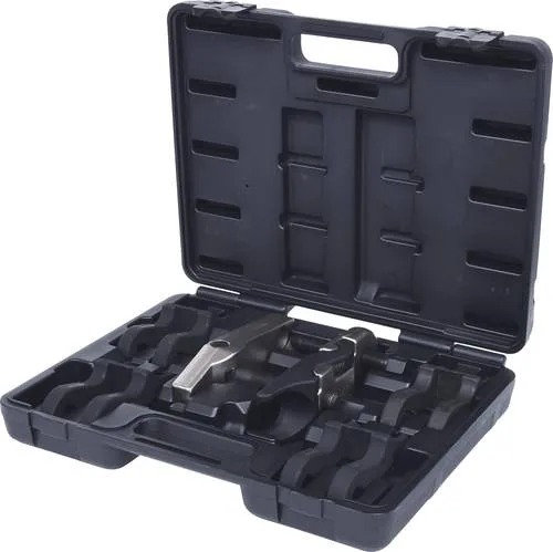 KS TOOLS Ausdrückersatz Kugelgelenk 450.0970 - Spurstangen & -köpfe, 7-teiliges Set im praktischen Kunststoffkoffer für einfache und effiziente Wartung von Kugelgelenken.