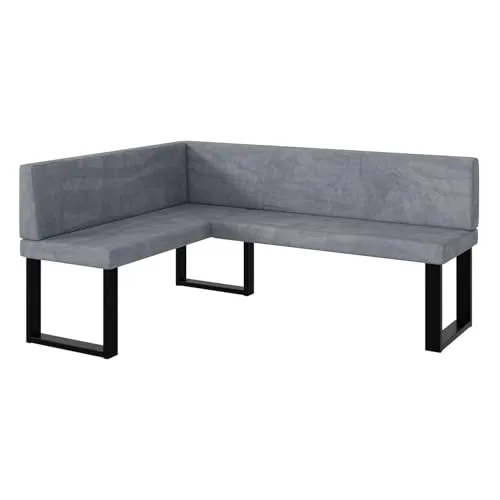 MEBLINI Eckbank für Esszimmer in grau von MEBLINI