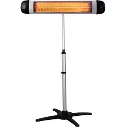 Suntec Carbon Heizstrahler Outdoor Heat Ray 3.000 W - Heizgeräte für den Außenbereich, umweltfreundlicher Infrarotstrahler mit 3 Heizstufen und Timerfunktion, ideal für gemütliche Abende im Freien.