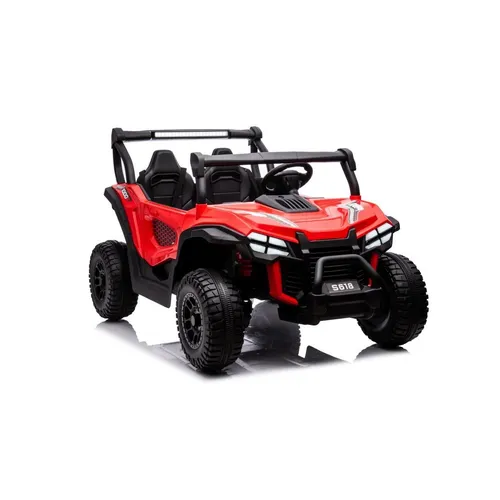 Wisam Elektro-Kinderauto S618 Rot 4x4 - Das Elektro-Kinderauto S618 in Rot bietet kleinen Fahrern ein aufregendes Fahrerlebnis. Mit modernem Design, einfacher Bedienung und durchdachten Funktionen ist es perfekt für Spiel und Spaß im Freien.