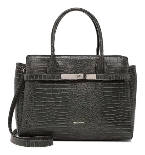 Tamaris Celes Shopper im eleganten Kroko-Design in grau von Tamaris