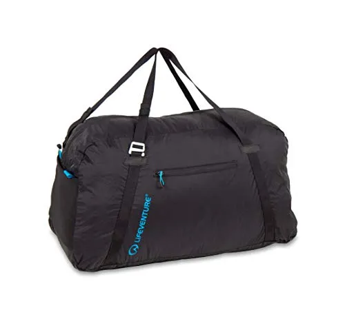 Lifeventure Ultraleichte 70 Liter Faltbare Seesack aus recycelten Stoffen/Kleine Reise Seesack, langlebig Leichtgewicht für Outdoor & Sport