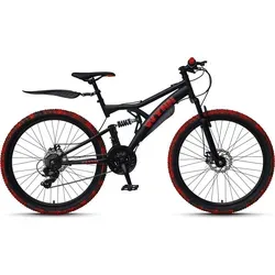 WYNN Mountainbike Fully 26 Zoll FLY1.0 schwarz-rot von Wynn