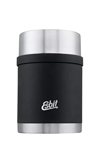 Esbit Thermobehälter Sculptor 750 ml schwarz - Robuster Thermobehälter mit gutem Grip, ideal für Reisen, Wandern und Camping. Praktische 750 ml Größe in elegantem Schwarz.