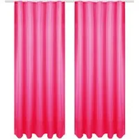 Bestgoodies Dekoschal Ellen Universalband Blickdicht 2er Pack 140 cm x 245 cm Pink