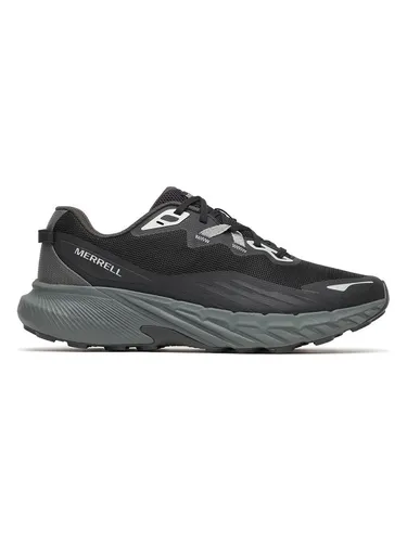 Merrell Herren Agility Trail Schuh schwarz 44.0 - Der Merrell Agility Trail Schuh für Herren bietet Komfort und Flexibilität für Trailrunning. Mit der dämpfenden FloatProTM Zwischensohle und griffiger Außensohle ist er ideal für entspannte Läufe auf leichten Trails.