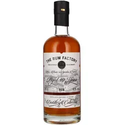 The Rum Factory 10 Years Old Rum 41% Vol. 0,7l - Exquisiter 10 Jahre gereifter Rum, vollmundig und komplex mit harmonischen Aromen von Vanille und Karamell. Ideal pur oder in edlen Cocktails, perfekt für Rum-Liebhaber.