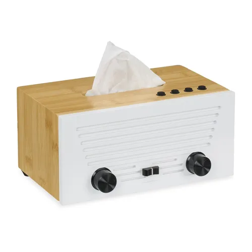 Kosmetiktücherbox Taschentuchbox Taschentuchspender Tücherbox Papiertuchbox weiß