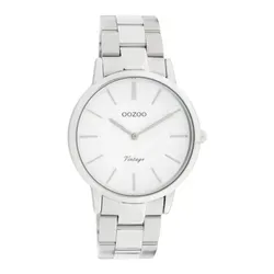 Oozoo Metallarmband Silber Weiß 38 mm in silber von OOZOO