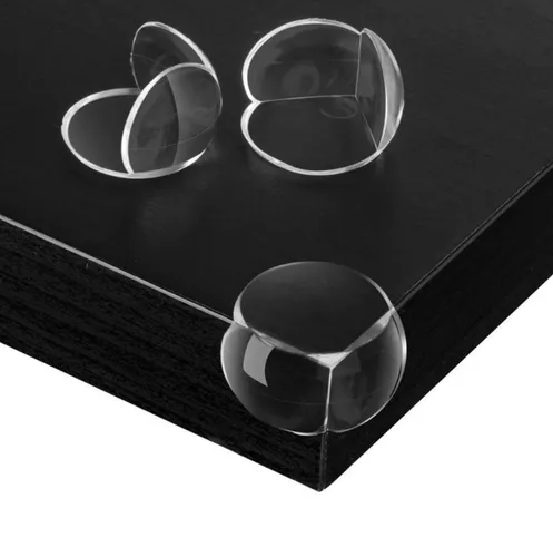 Kantenschutz selbstklebend Möbel Eckschutz Set Tisch Eckenschutz Transparent 8 x