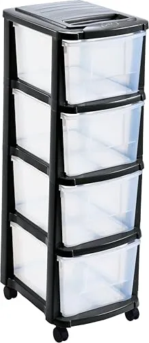 Mondex XXL Schubladen Rollcontainer Turm Wagen