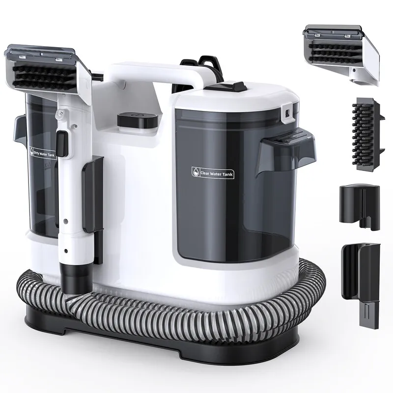 Lubluelu Waschsauger & Nasssauger, 450 W Teppichreiniger mit 13500 Pa Saugkraft, Polsterreinigungsgereät & Fleckenaufroller, großes Tank & langes Kabel, für Teppich, Sofa, Polster; Lubluelu+V6+Teppichwaschgeräte