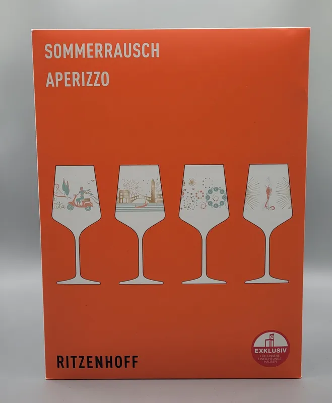 Ritzenhoff Spritzerglas Sommerrausch - 4-teiliges Set