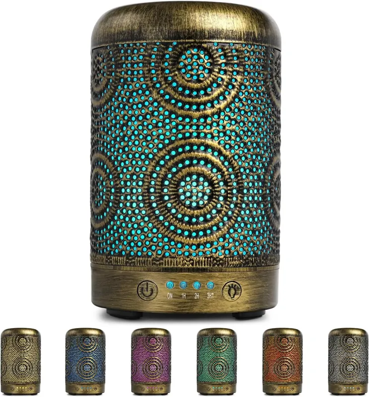 SALKING Aroma Diffuser - Handgefertigter Metall Diffusor für ätherische Öle