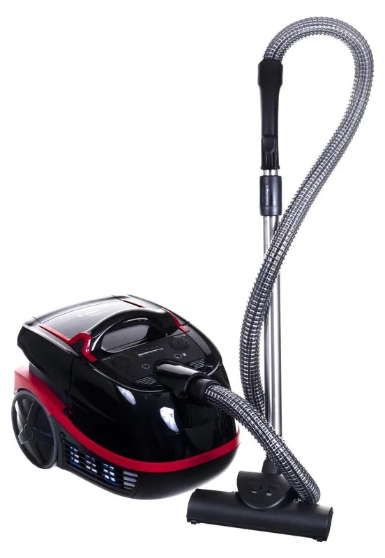 BOSCH Bodenstaubsauger BWD421POW AquaWash&Clean Nass-/Trocken-Sauger mit Kabel 5L SCHWARZ/ROT