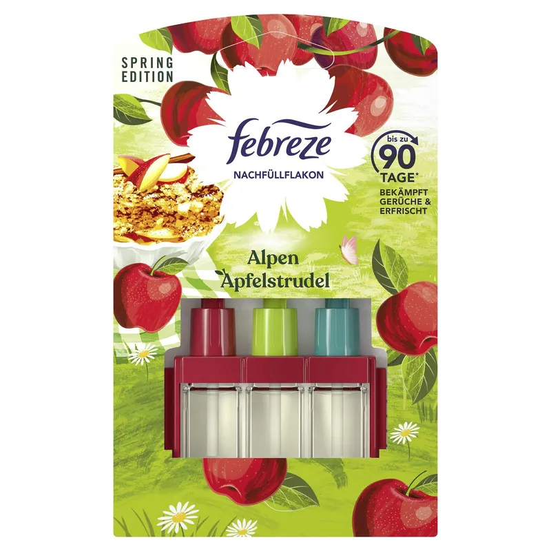Febreze 3Volution Duftstecker Nachfüllflakon Apfel-Zimt - LUFTERFRISCHER
