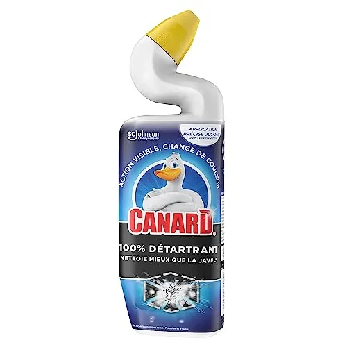 Ente WC Gel 100% Entkalker – reinigt besser als Bleichmittel – sichtbare Wirkung, Farbwechsel, 1 Gel