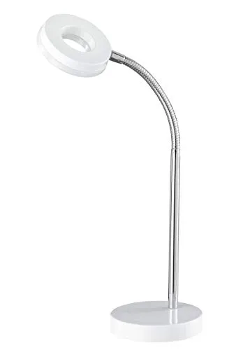 TRIO R52411101 Rennes Tischlampe - Tischleuchte in Weiß mit integrierter 4W LED, ideal für Kinderzimmer und als dekorative Lösung für jeden Raum.